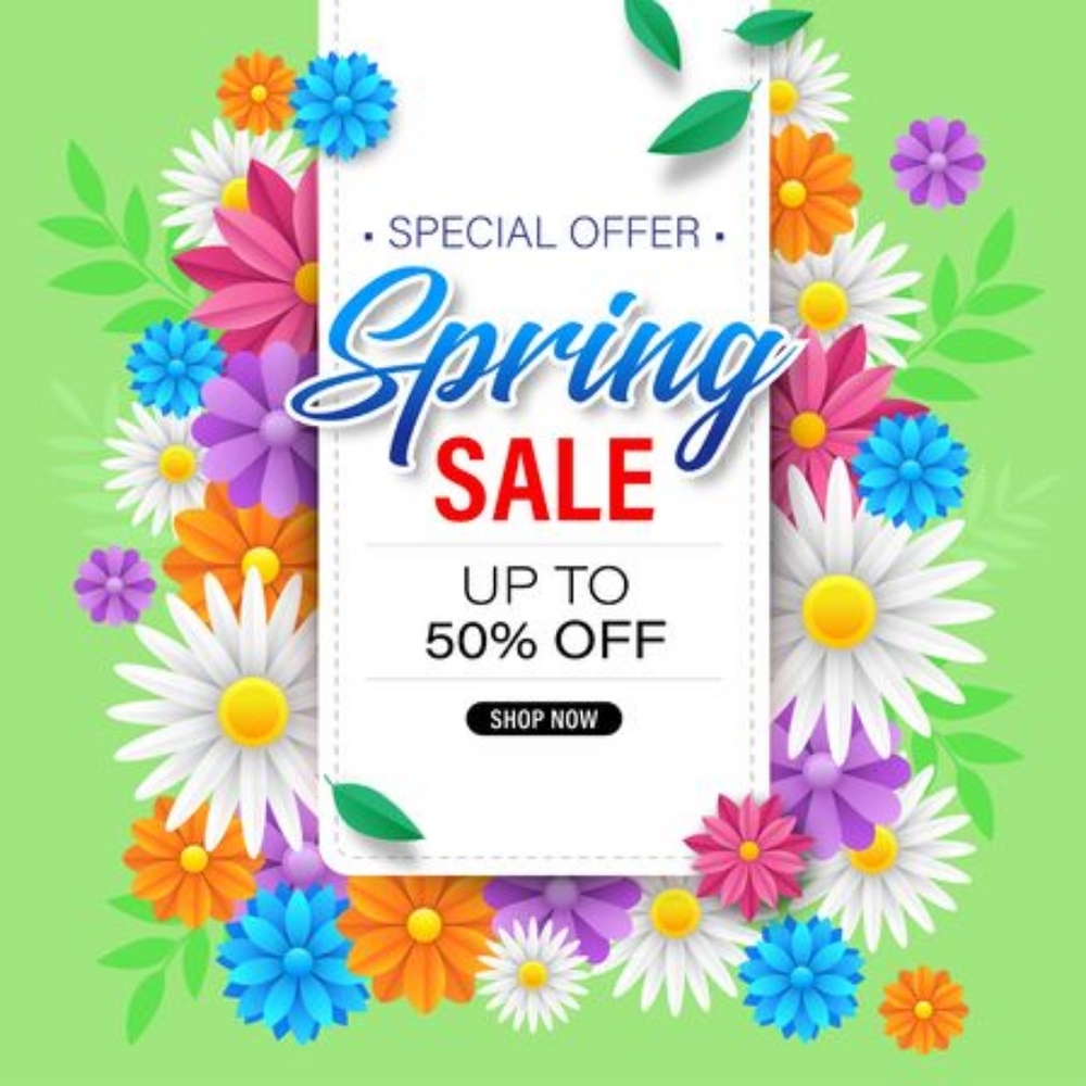 💐 SPRING 💐 INTO HUGE SAVINGS